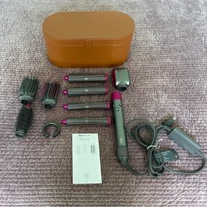 Dyson Airwrap Styler Complete, Long Barrel - Nickel/Fuchsia